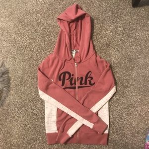 PINK brand Victoria’s Secret Sweatshirt Jacket Zip